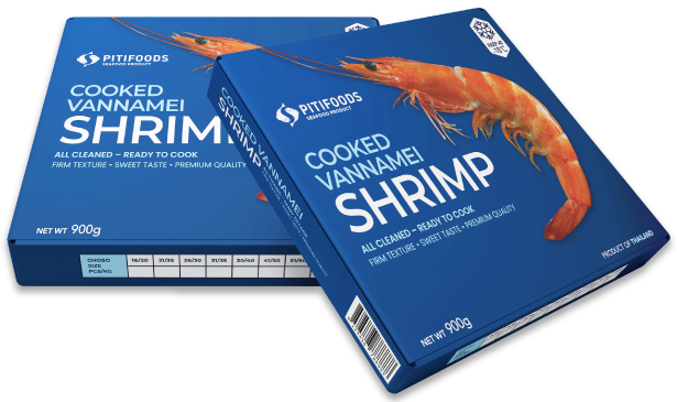 Cooked Vannamei Shrimp Package