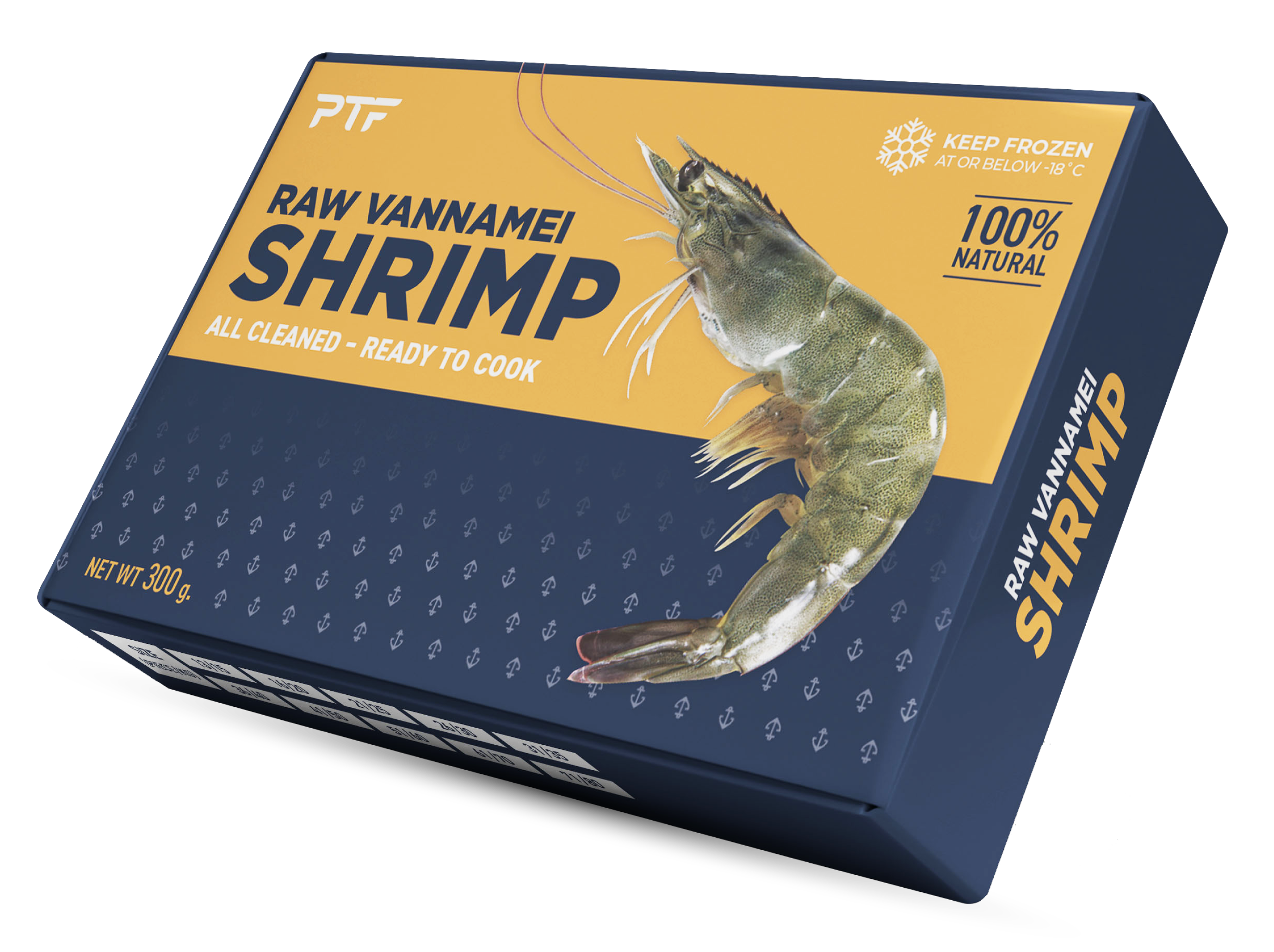 Raw Vannamei Shrimp New Package